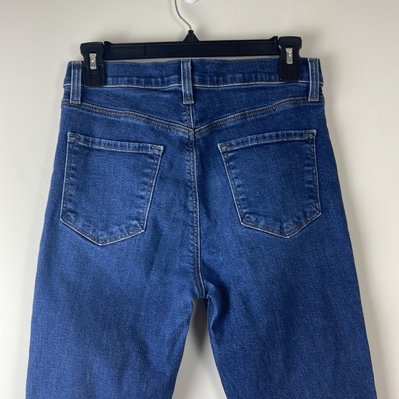 J Brand Maria High-Rise Skinny Jeans Raw Hem Size 27 - Picture 7 of 13